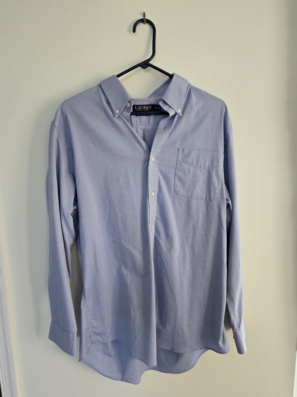 Ralph Lauren Light Blue Button-Down Oxford Shirt